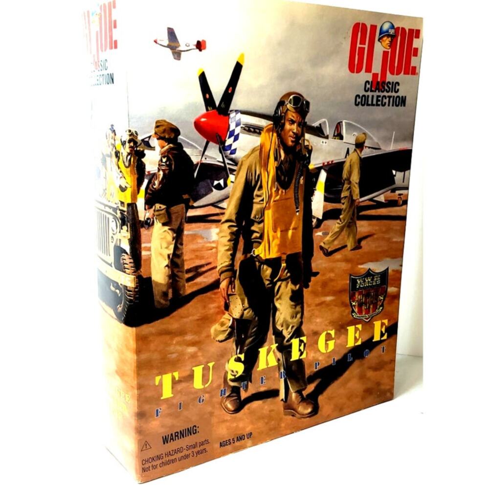 WW2 Forces Collections Tuskegee Airmen GI Joe Fighter Pilot NIB - Picture 4 of 11